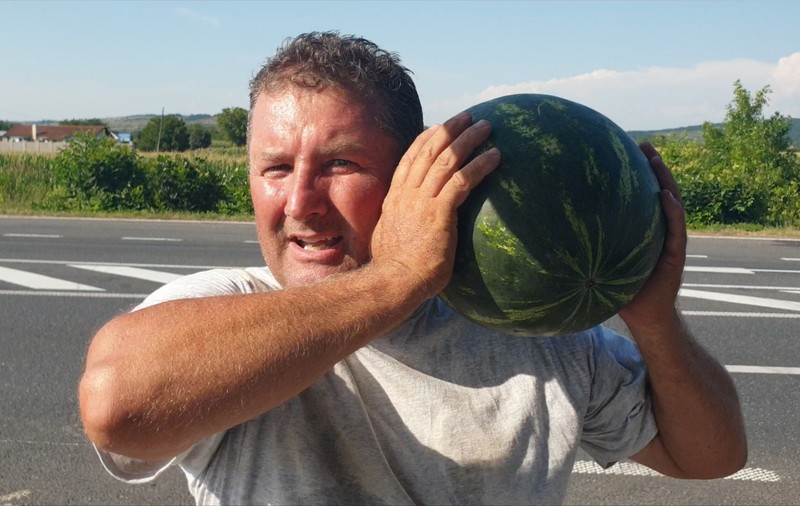 Cum alegem pepenele copt la piață. Metoda cu care un fermier garantează o acuratețe de 99%: „Cotorul verde este primul semn” 