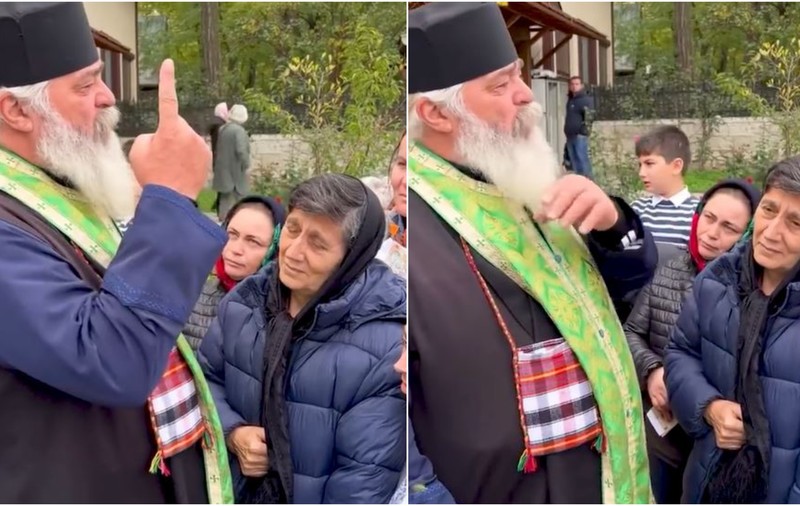 Preotul Calistrat, după ce o femeie i-a cerut să facă un pomelnic, deşi nu avea bani: „Cât ai dat la vrăjitoare? Și la mine vii cu 5 lei?”