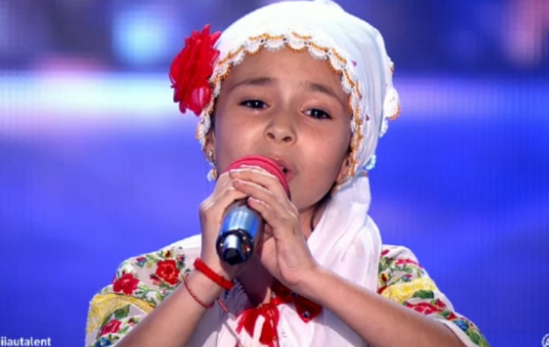 Românii au talent. Micuța de 8 ani, care a ridicat juriul în picioare