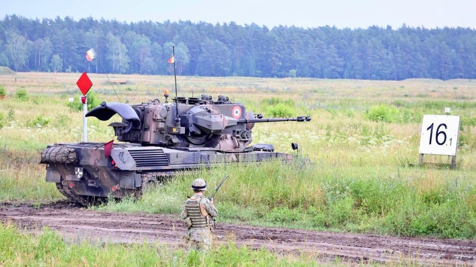 Primele două sisteme antiaeriene Oerlikon modernizate de Rheinmetall pentru Armata Română nu au trecut testele de recepție. Foto: Ministerul Apărării Naționale, România