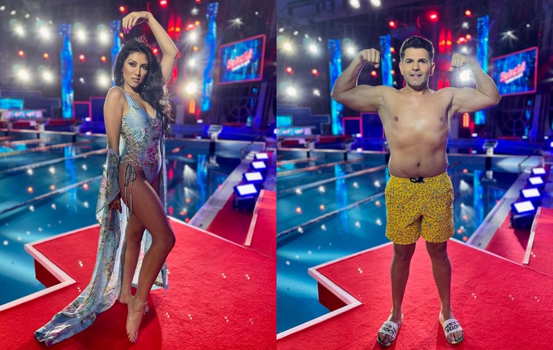 Doinița Oancea și Florin Pastramă, calificați în finala săptămânii de la „Splash! Vedete la apă!”