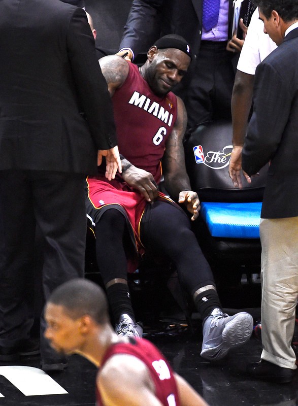 LeBron James, accidentat FOTO: EPA