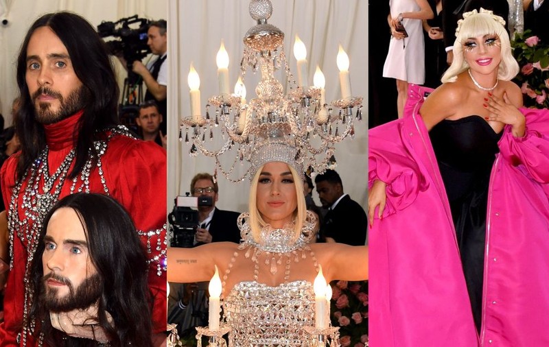 FOTO | Met Gala 2019. Cele mai dramatice look-uri de pe covorul roz. Lady Gaga, Katy Perry și Celine Dion, printre vedetele care au făcut senzație