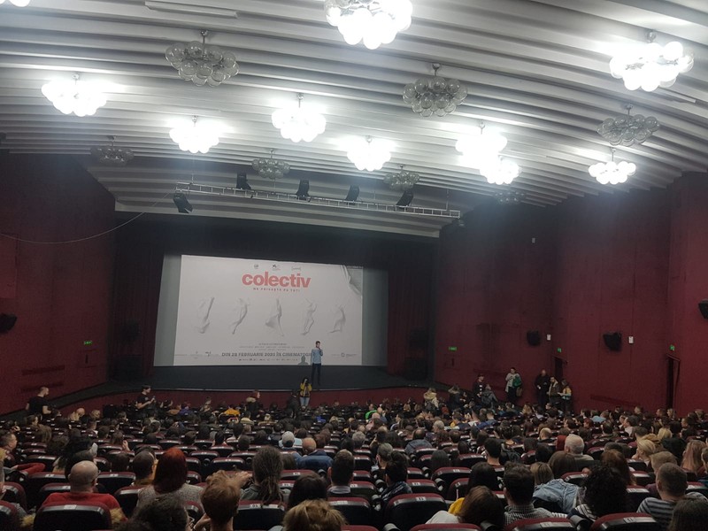 Proiecția filmului Colectiv la Sibiu