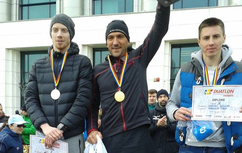 Ciprian Bălănescu, al 12-lea titlu de campion naţional la duatlon