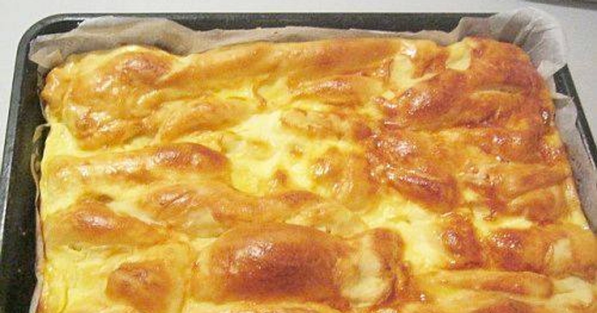 Plăcintă cu brânză dulce