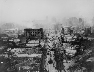 San Francisco, după cutremurul din 1906