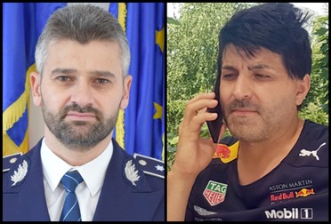 Nicolae Alexe, stânga, și Remus Rădoi, zis Codiță