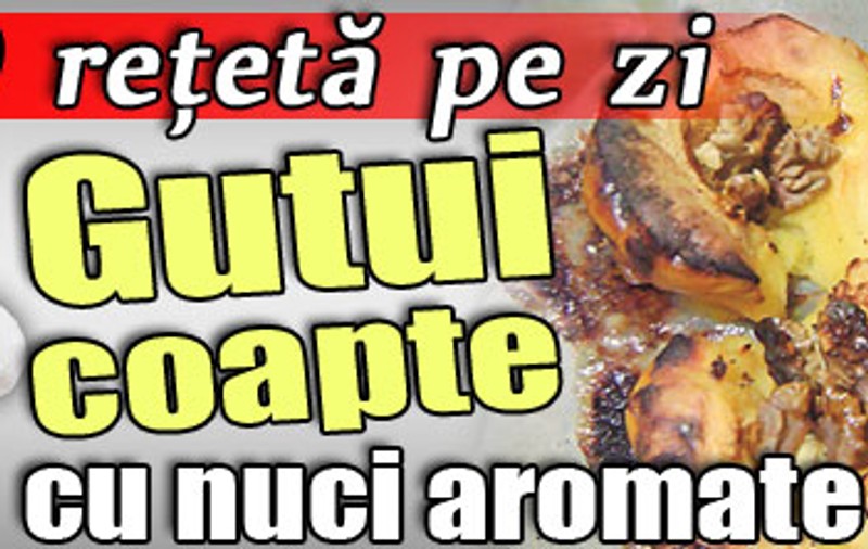 O reţetă pe zi / Gutui coapte cu nuci aromate