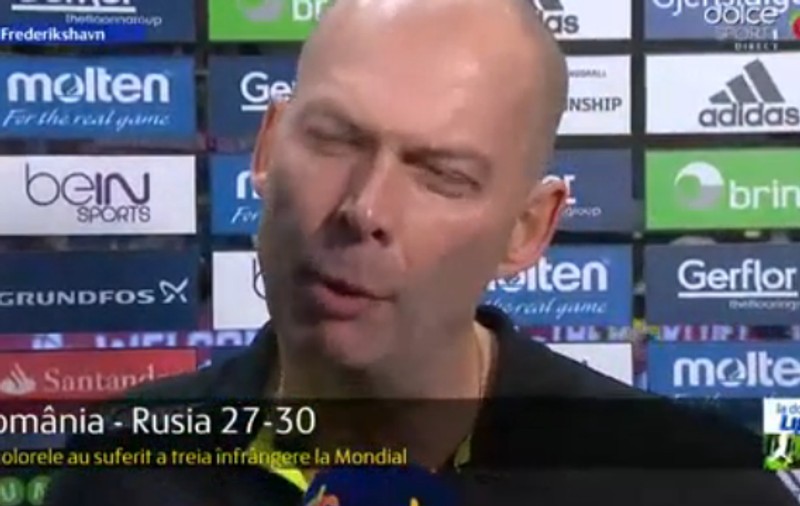 CAMPIONATUL MONDIAL DE HANDBAL! Grupa D: România - Rusia 27-30! ^În ”optimi”, duminică, împotriva Braziliei