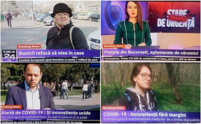 Titlurile care au rulat astăzi la televiziunea Digi24