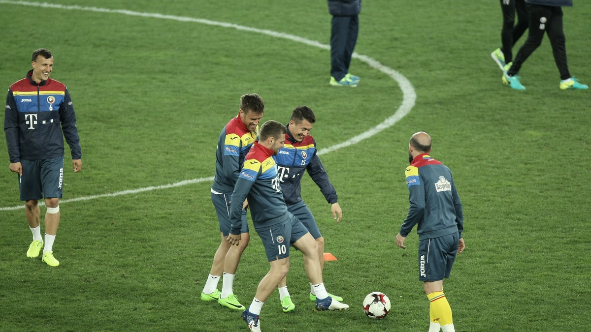 România - Danemarca (duminică, 21.45, preliminariile CM 2018. Galerie FOTO de la antrenamentul oficial al tricolorilor de la Cluj-Napoca.