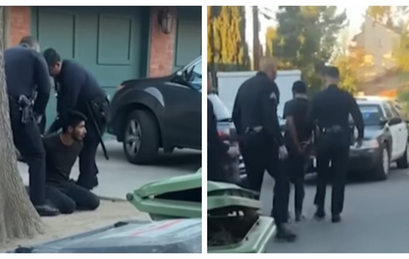 Un bărbat fără adăpost, posibil incendiator din Los Angeles, a fost arestat de polițiști | VIDEO