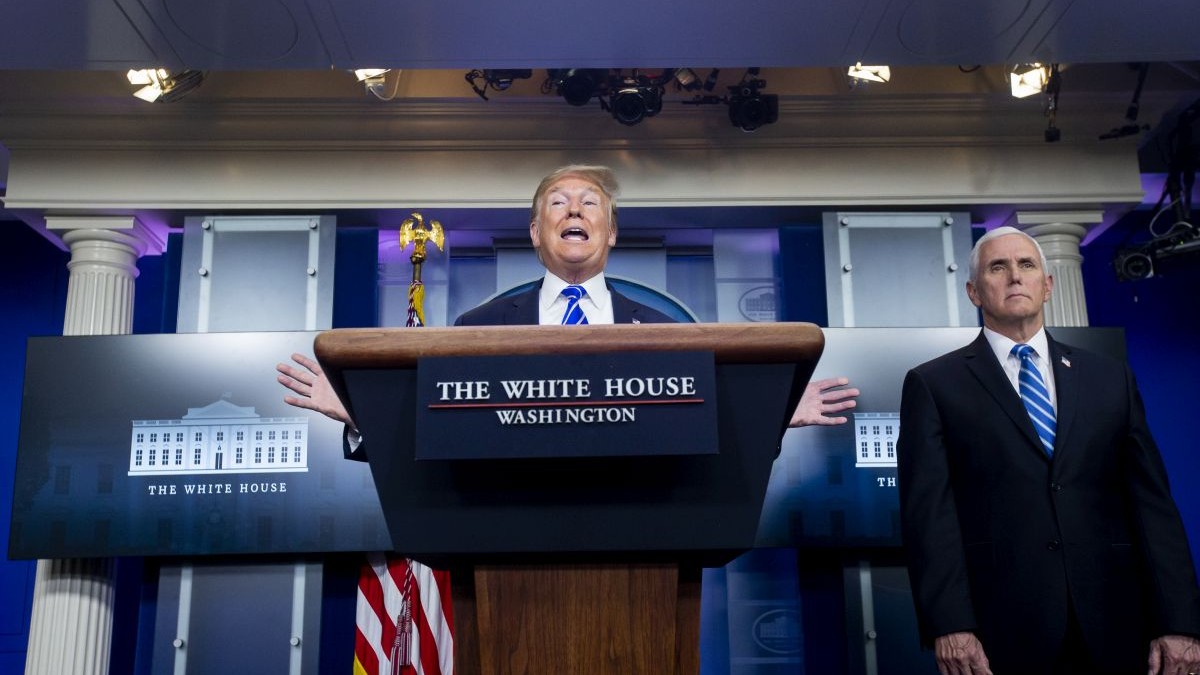 Donald Trump, alături de Mike Pence FOTO: EPA