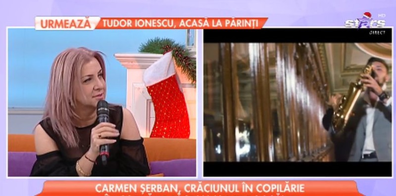 Carmen Șerban a vorbit despre sărbătorile de iarnă. “Mi-a căzut bradul în cap”