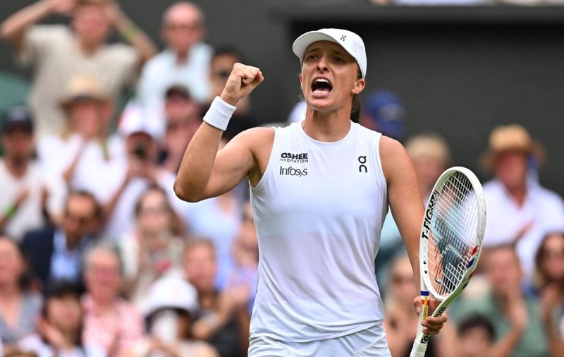 Legătura improbabilă dintre Wimbledon, macaroane și căpșune: toată lumea ar trebui să mănânce așa ceva, spune Iga Swiatek | VIDEO