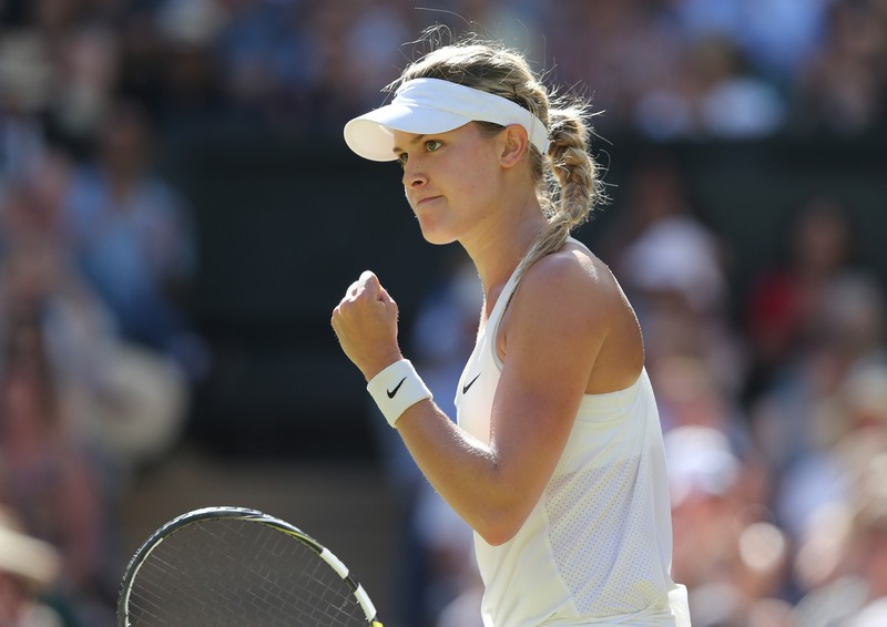 Eugenie Bouchard, senzația Canadei FOTO: EPA