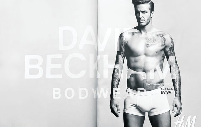 Beckham şi-a lansat propria linie de lenjerie intimă