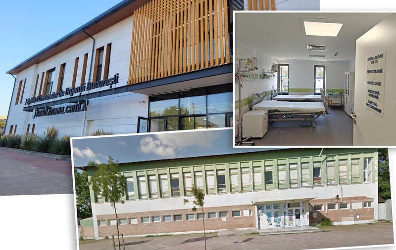 Ambulatoriu al Spitalului Universitar de Urgență București construit la Chitila, Ilfov, pe structura cantinei unei fabrici comuniste