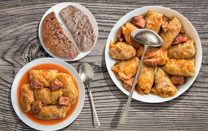 Trei rețete de sarmale. Cu amestec, cu carne de pasăre și cu orez