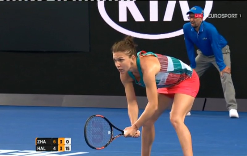 Australian Open, ziua a doua. ^Simona Halep a bifat cea mai mare contraperformanță a carierei, fiind eliminată de o “anonimă” / GALERIE FOTO&VIDEO