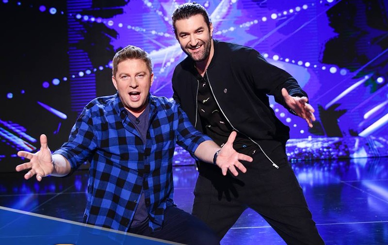 Pavel Bartoș a vrut să-l cunune pe Smiley, la Românii au talent. În glumă, desigur