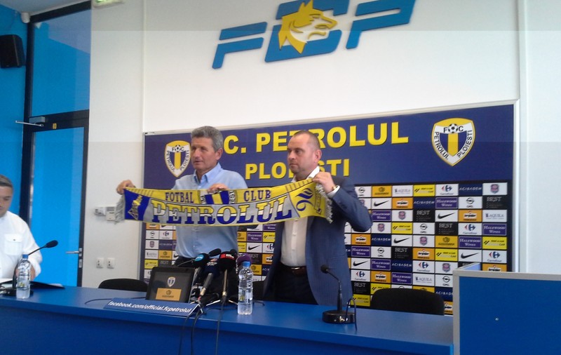 Gigi Mulţescu, prezentat oficial la Petrolul: ”Pot surveni modificări în lot”