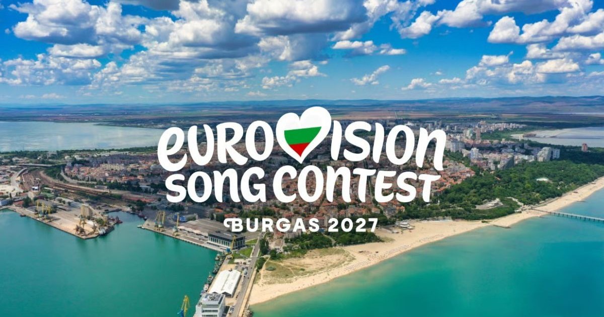 imagine din burgas, bulgaria, cu textul „eurovision song contest burgas 2027”