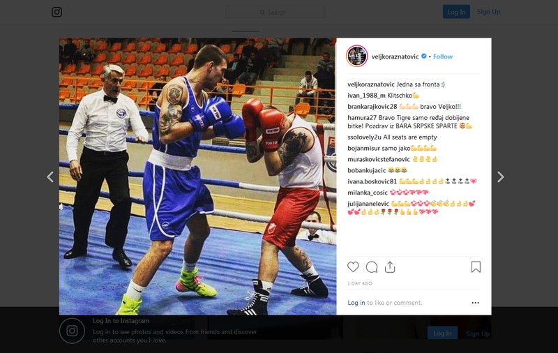 Fiul lui Arkan face box. Tatăl lui e fostul lider paramilitar sârb, ucis în 2000, mama - fost manechin, e patroana de la Obilici | FOTO