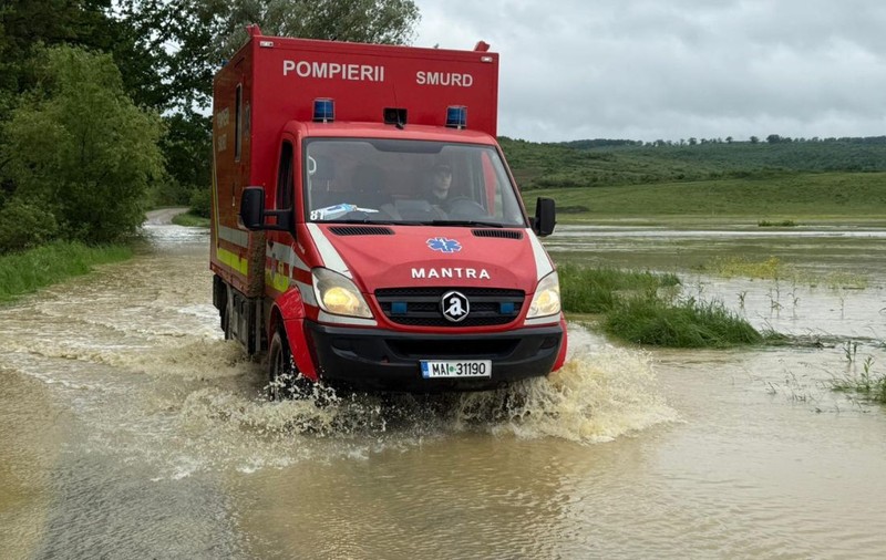 Aproape 70 de localități din România au fost afectate sever de inundații: 375 de persoane din 4 județe au fost evacuate | VIDEO
