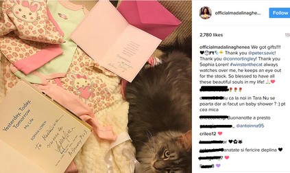 Mădălina Ghenea a venit să nască în România. Incredibil ce cadou i-a făcut Sophia Loren înainte să plece din Los Angeles
