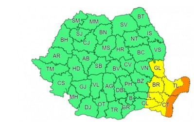 Ambele avertizări meteo au intrat în vigoare la ora 10.00. Codul portocaliu este valabil până la ora 15.00, în timp ce cel portocaliu este valabil până la ora 18.00