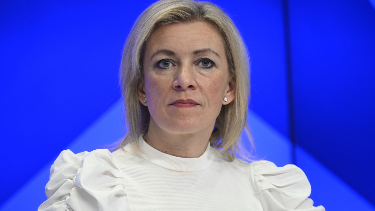Maria Zaharova, purtătoarea de cuvânt a MAE rus Foto: Hepta