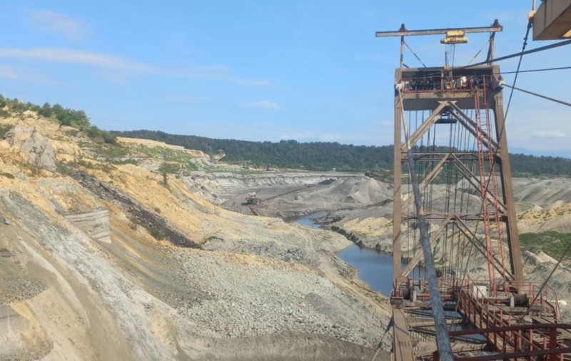 20 de hectare de pădure au îngropat linia de transport a cărbunelui din Complexul Energetic Oltenia