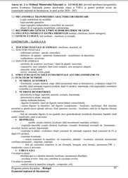 Programa Biologie Bac 2021