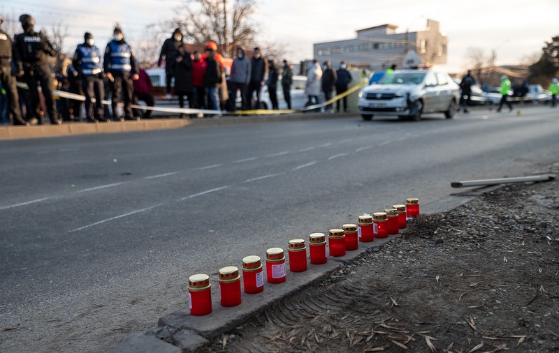 Noi detalii în cazul polițistului care a accidentat mortal o fetiță. Șeful Poliției Capitalei: „Era, de fapt, în misiune, dar nu are justificare graba lui”