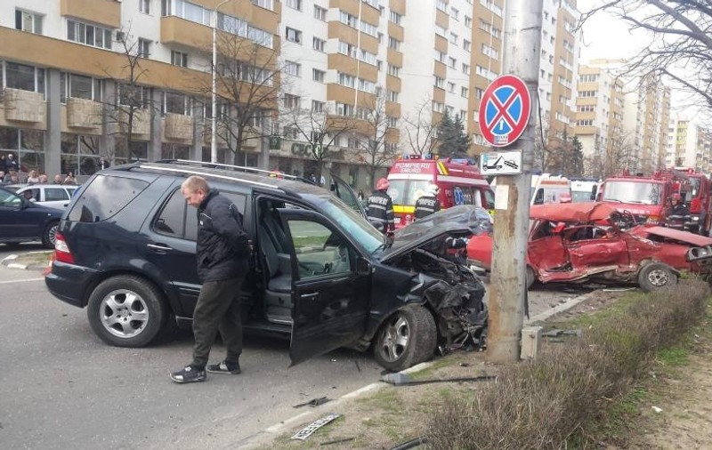 Accident grav la Zalău: doi morți și un rănit