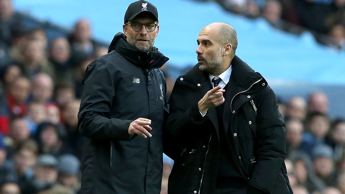 Jürgen Klopp și Pep Guardiola