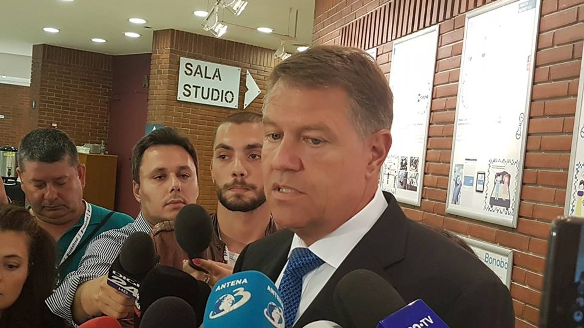 CCR a admis obiecția lui Klaus Iohannis, privind legile corupției. Președintele Klaus Iohannis, în dialog cu presa