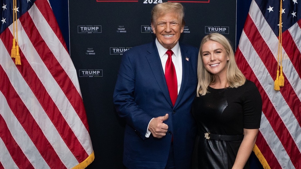 Donald Trump și Karoline Leavitt