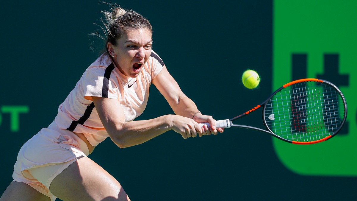 Imagini de la primul antrenament al Simonei Halep la Cluj