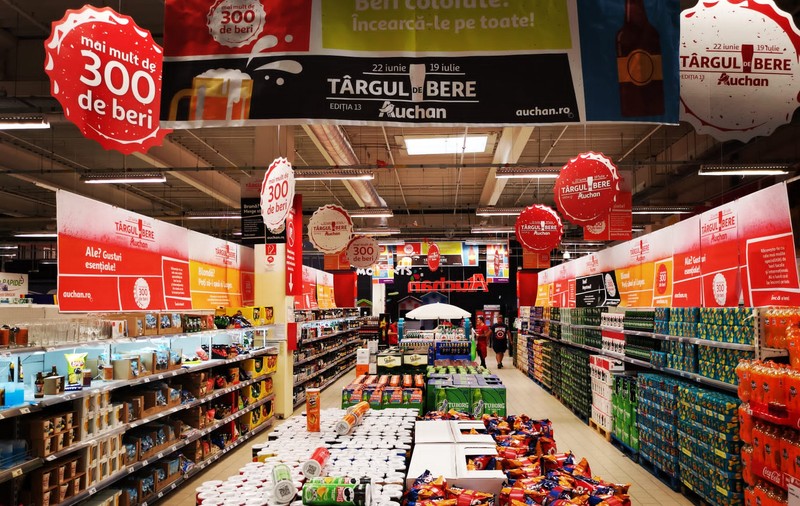 Auchan deschide cea de-a 13-a ediție a Târgului de bere: peste 300 de sortimente la raft, 50% fabricate în România