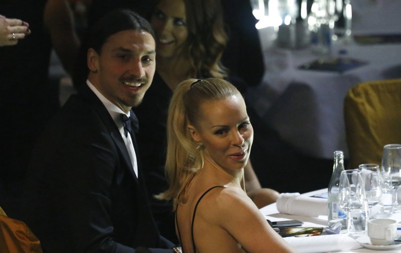 Cadoul lui Ibrahimovic pentru soția lui, de Crăciun: o fotografie în care este imortalizat sărbătorind un gol