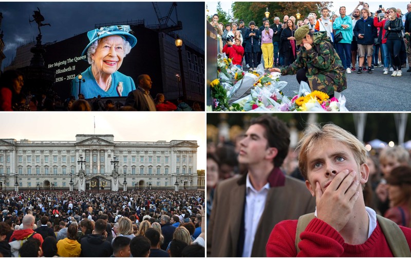 O națiune în doliu. Britanicii își plâng suverana și îi ridică altare de flori: „A fost o parte din ceea ce face ca această țară să fie ceea ce este”
