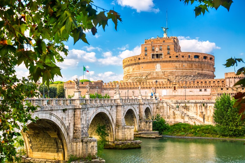 Obiective turitice în Roma - Castelul Sant’Angelo