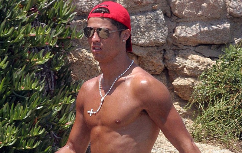 Ronaldo a mers în cabina lui Kylie Minogue