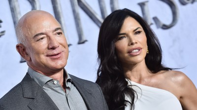 Jeff Bezos și Lauren Sanchez