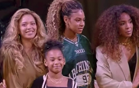Beyonce și fiicele sale