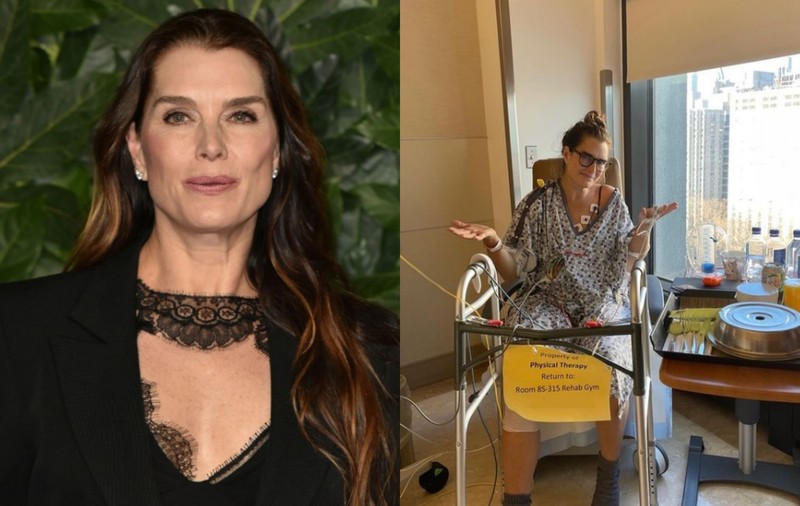 Actrița Brooke Shields, în cârje la 55 de ani. „Mă întrebam dacă o să mai pot merge din nou”