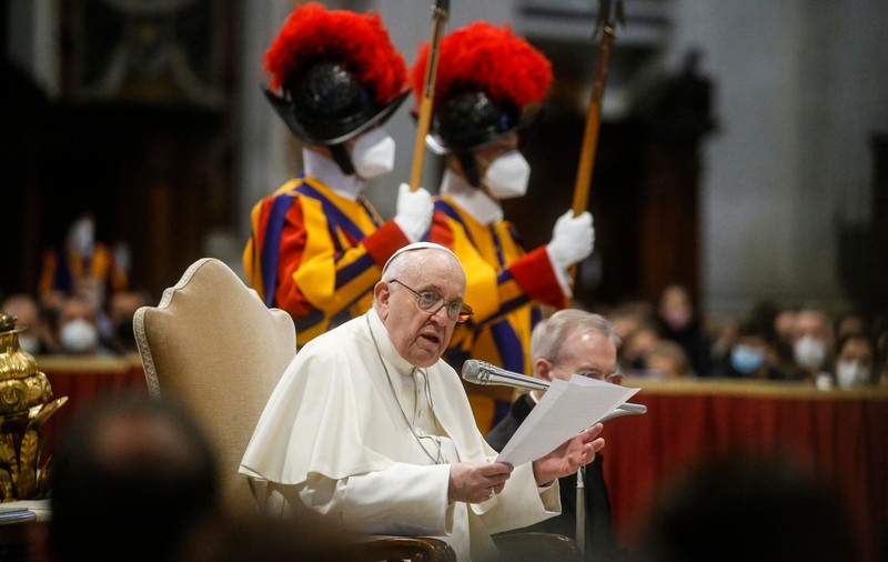 Papa Francisc, rugăciune emoționantă pentru pace în Ucraina: Îl implor pe Dumnezeu să „oprească mâna lui Cain”
